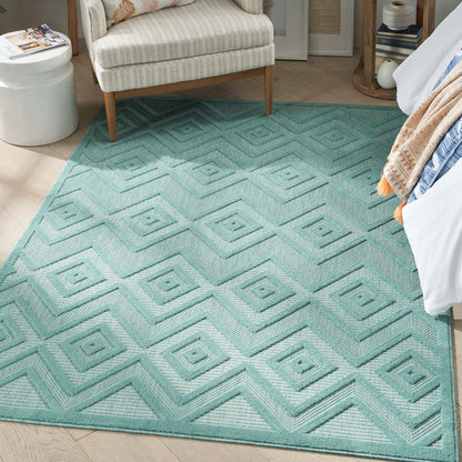 The Rug Corner Nourison Home Nourison Home - Versatile Aqua Area Rug NRV01