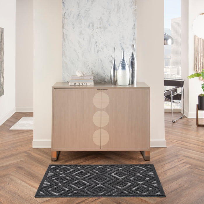 The Rug Corner Nourison Home Nourison Home - Versatile Black Area Rug NRV01