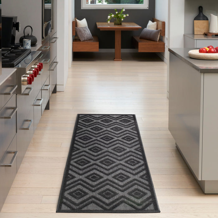 The Rug Corner Nourison Home Nourison Home - Versatile Black Area Rug NRV01