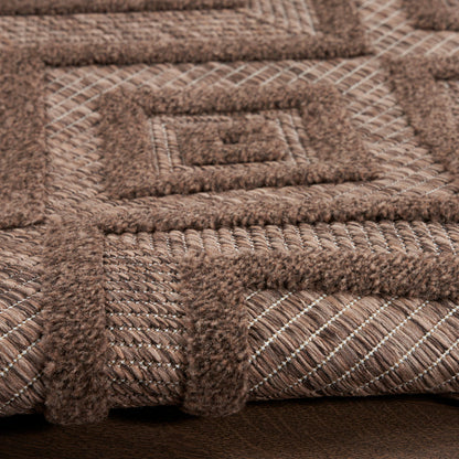 The Rug Corner Nourison Home Versatile NRV01 BROWN Area Rugs