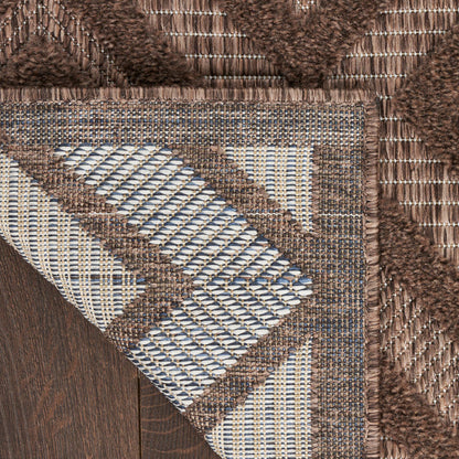 The Rug Corner Nourison Home Versatile NRV01 BROWN Area Rugs