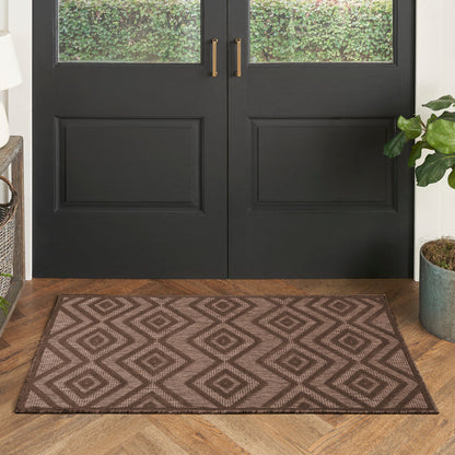 The Rug Corner Nourison Home Versatile NRV01 BROWN Area Rugs