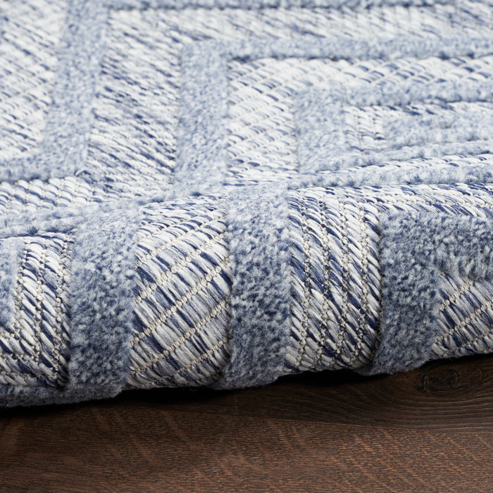 The Rug Corner Nourison Home Nourison Home - Versatile Denim/Blue Area Rug NRV01