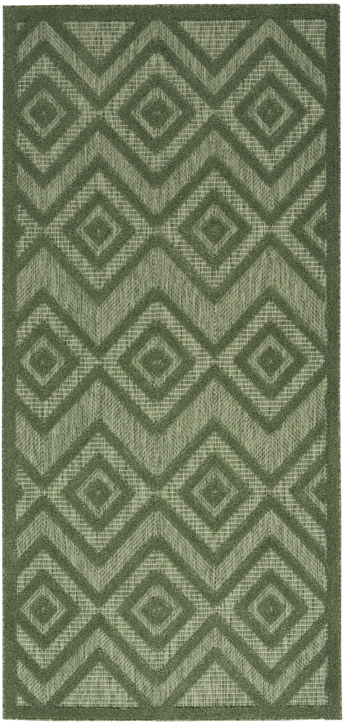 The Rug Corner Nourison Home Versatile NRV01 GREEN Area Rugs