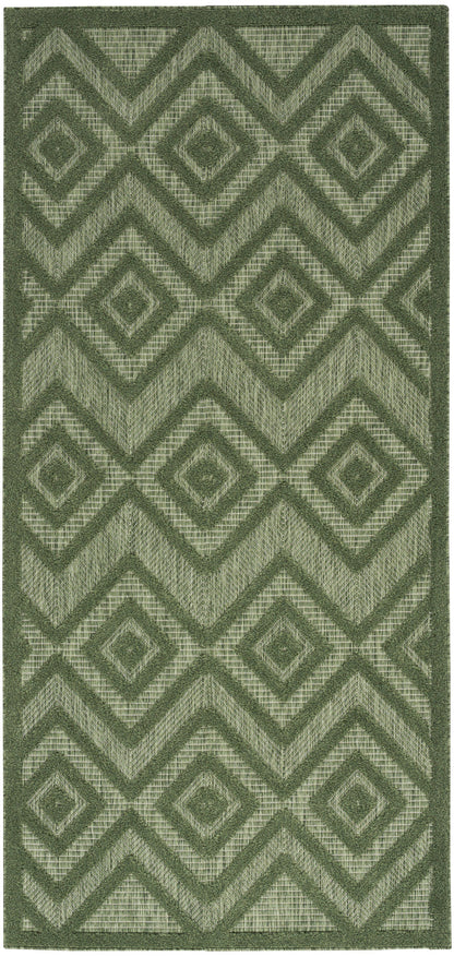 The Rug Corner Nourison Home Versatile NRV01 GREEN Area Rugs