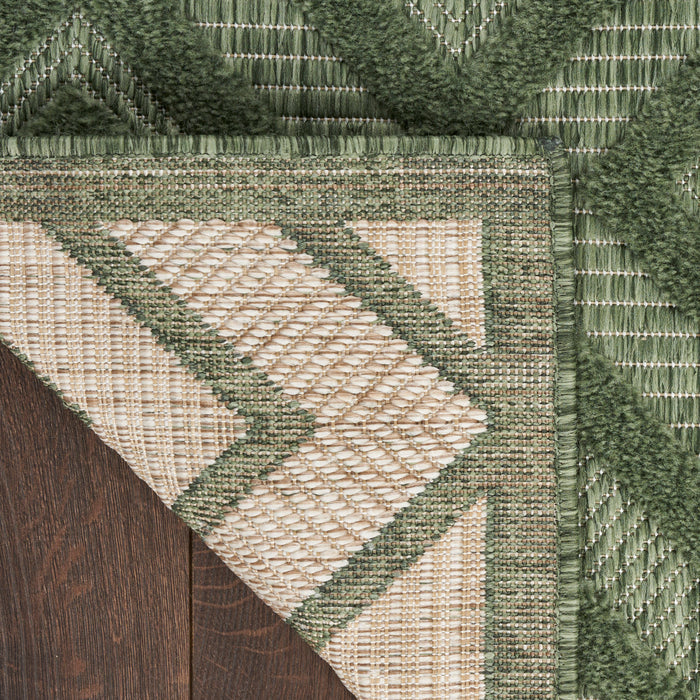 The Rug Corner Nourison Home Versatile NRV01 GREEN Area Rugs