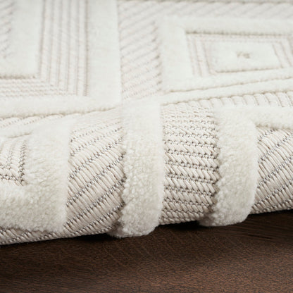 The Rug Corner Nourison Home Versatile NRV01 IVWHT Area Rugs