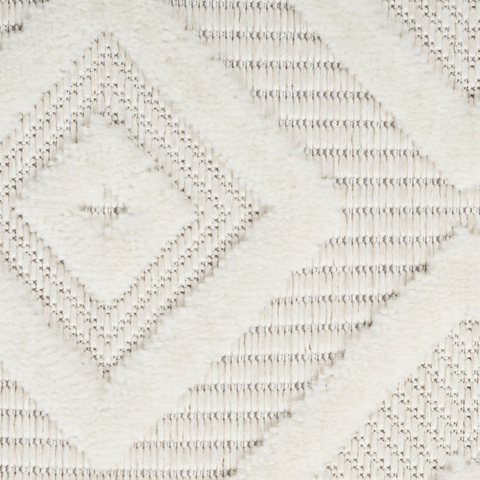 The Rug Corner Nourison Home Versatile NRV01 IVWHT Area Rugs