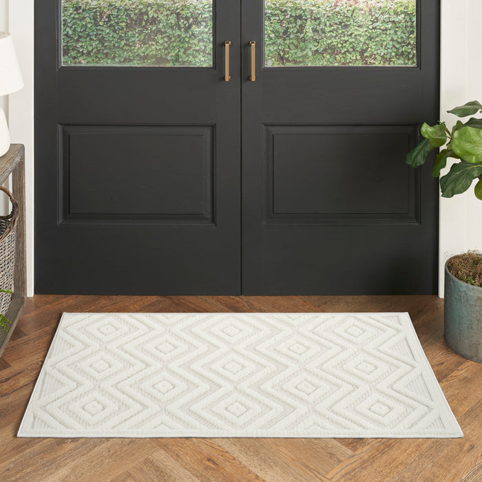 The Rug Corner Nourison Home Versatile NRV01 IVWHT Area Rugs