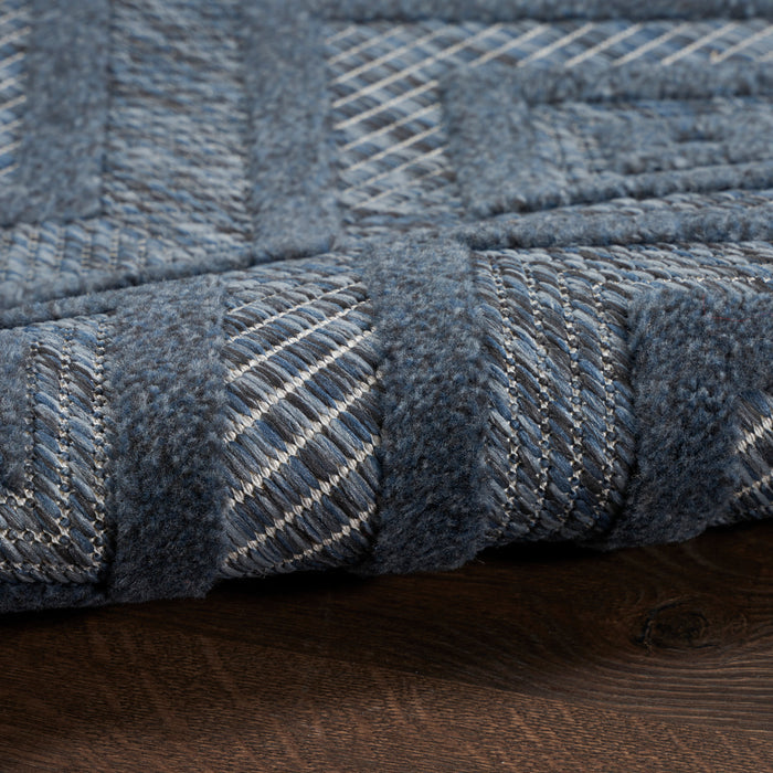 The Rug Corner Nourison Home Nourison Home - Versatile Navy/Blue Area Rug NRV01