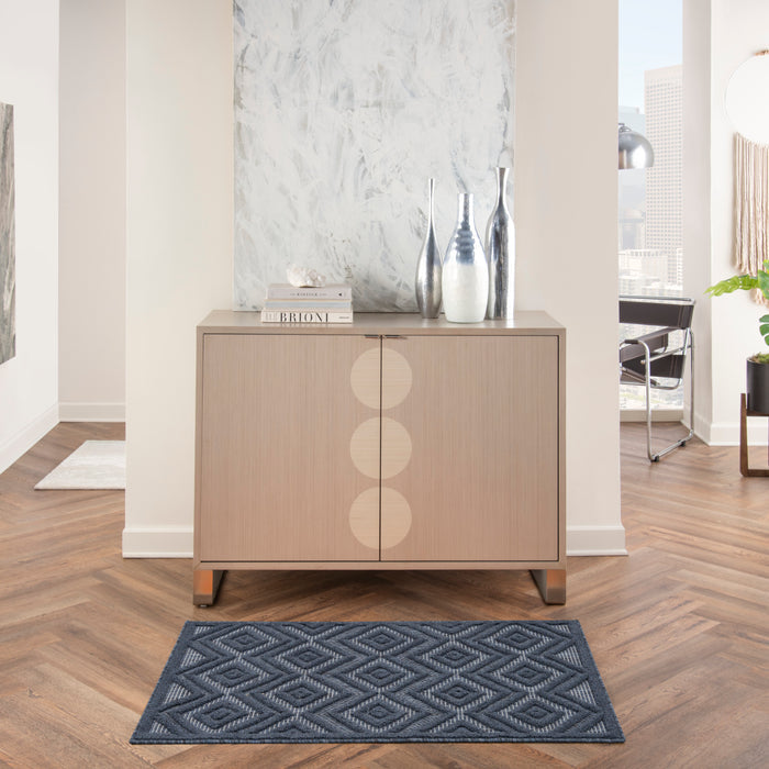 The Rug Corner Nourison Home Nourison Home - Versatile Navy/Blue Area Rug NRV01