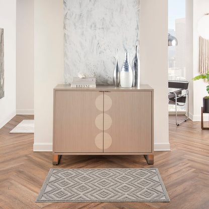 The Rug Corner Nourison Home Versatile NRV01 SILGY Area Rugs