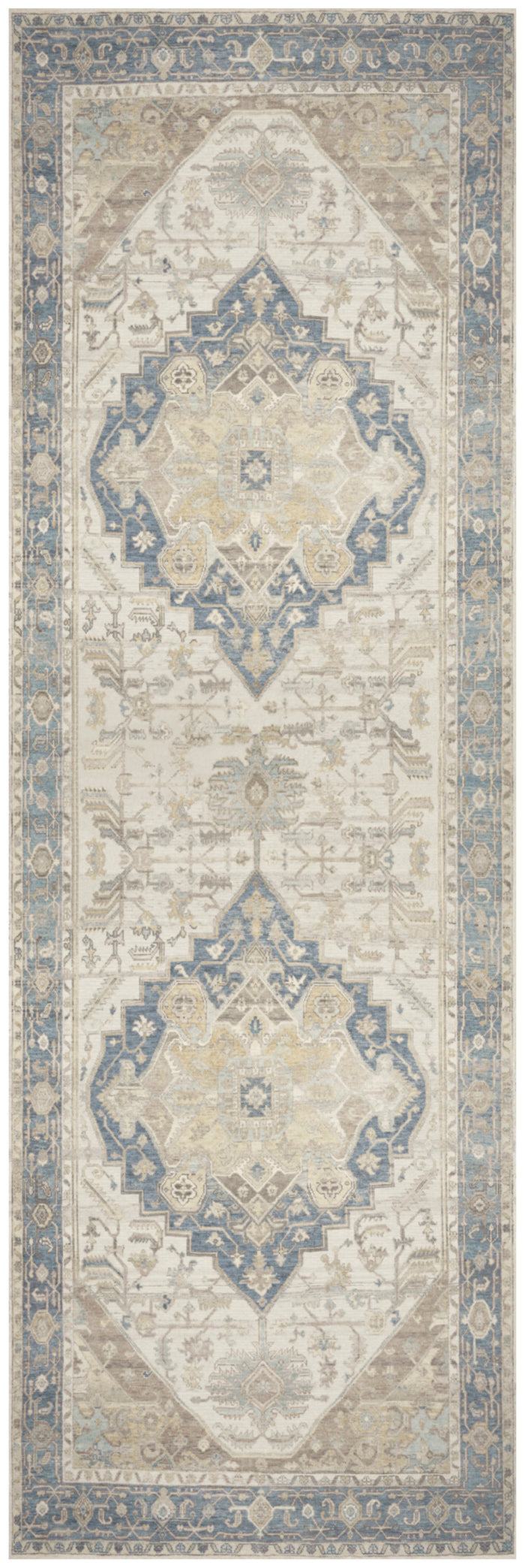 The Rug Corner Nourison Home Nourison Home - Vintage Washables Blue/Green Area Rug VWS13