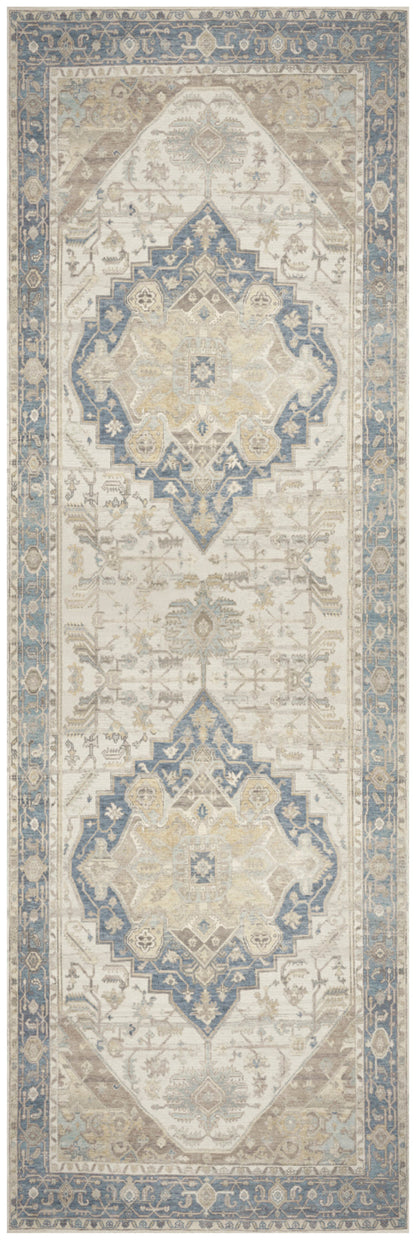 The Rug Corner Nourison Home Nourison Home - Vintage Washables Blue/Green Area Rug VWS13