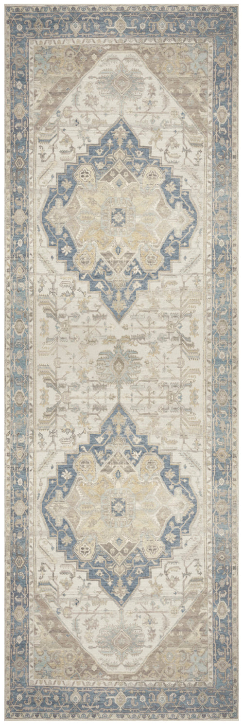 The Rug Corner Nourison Home Nourison Home - Vintage Washables Blue/Green Area Rug VWS13