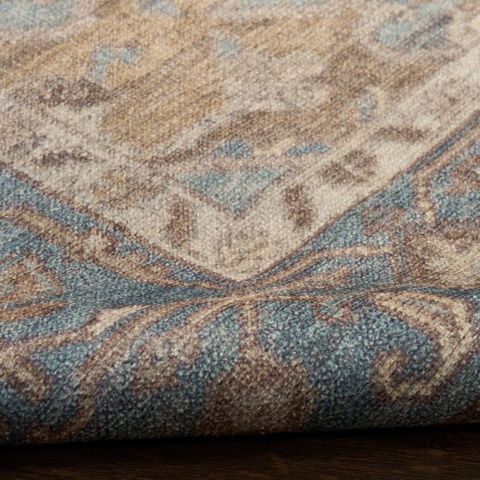 The Rug Corner Nourison Home Nourison Home - Vintage Washables Blue/Green Area Rug VWS13