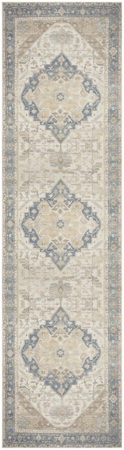 The Rug Corner Nourison Home Nourison Home - Vintage Washables Blue/Green Area Rug VWS13