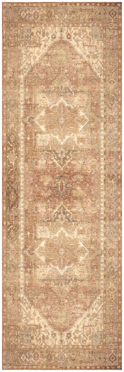 The Rug Corner Nourison Home Vintage Washables VWS14 GOLD Area Rugs
