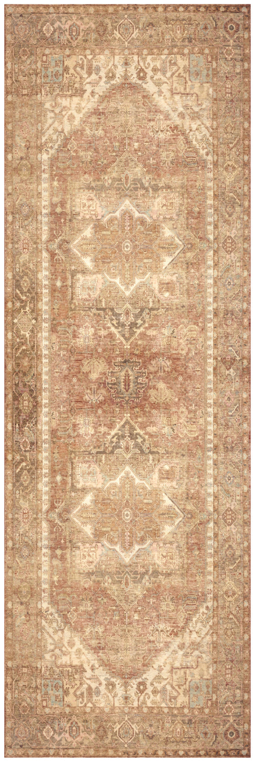 The Rug Corner Nourison Home Vintage Washables VWS14 GOLD Area Rugs