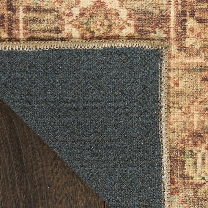 The Rug Corner Nourison Home Vintage Washables VWS14 GOLD Area Rugs