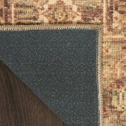 The Rug Corner Nourison Home Vintage Washables VWS14 GOLD Area Rugs
