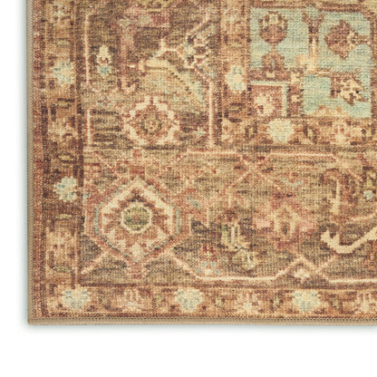 The Rug Corner Nourison Home Vintage Washables VWS14 GOLD Area Rugs