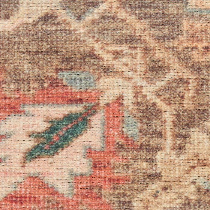 The Rug Corner Nourison Home Nourison Home - Vintage Washables Taupe/Multi Area Rug VWS09