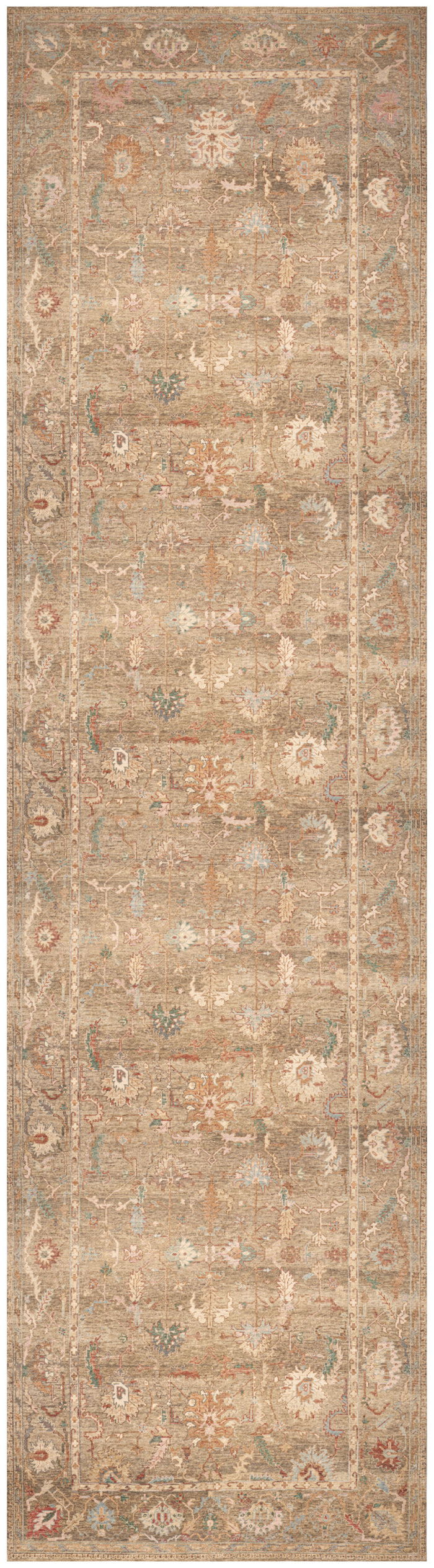The Rug Corner Nourison Home Nourison Home - Vintage Washables Taupe/Multi Area Rug VWS09