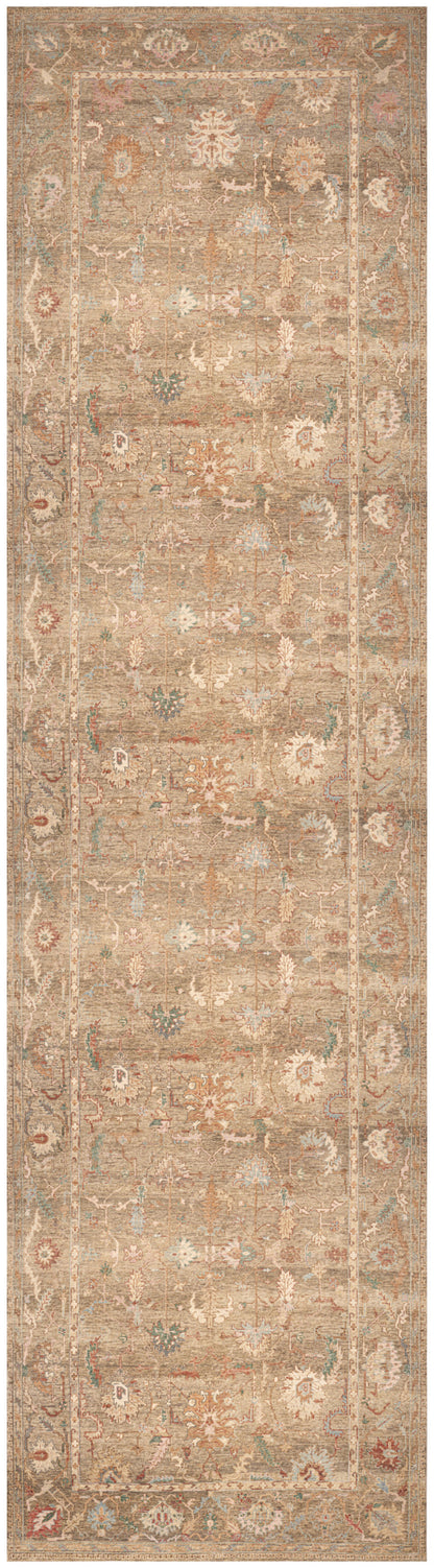 The Rug Corner Nourison Home Nourison Home - Vintage Washables Taupe/Multi Area Rug VWS09