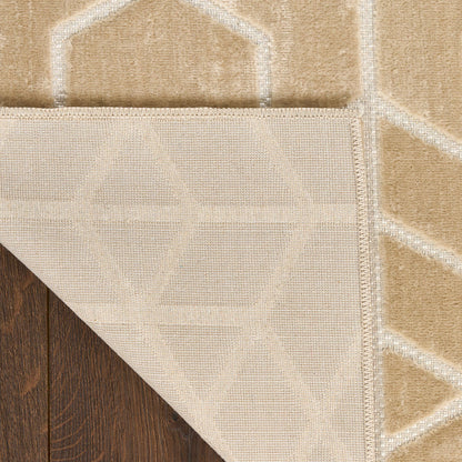 The Rug Corner Nourison Home Nourison Home - Washable Charm Beige/Ivory Area Rug WCH01
