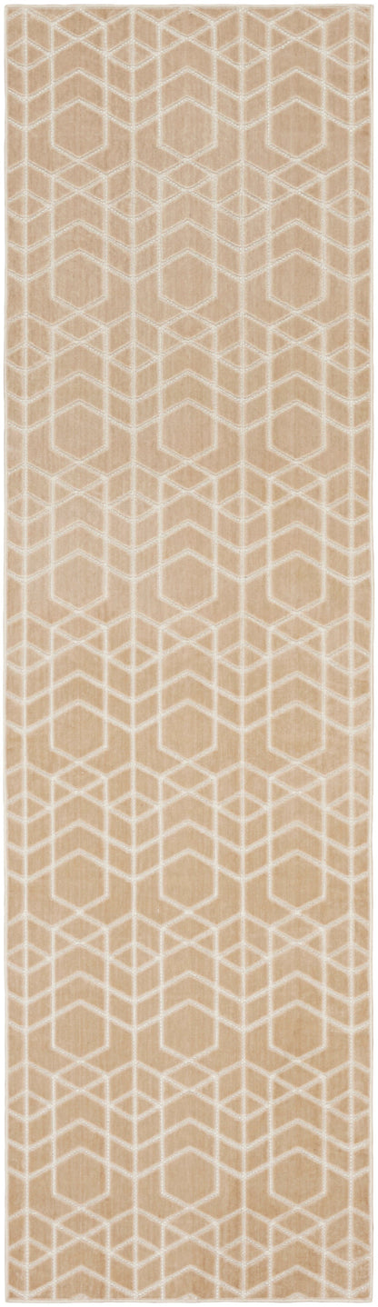 The Rug Corner Nourison Home Nourison Home - Washable Charm Beige/Ivory Area Rug WCH01