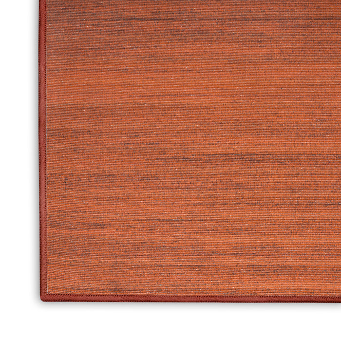 The Rug Corner Nourison Home Nourison Home - WAshable Essentials Brick Area Rug WAE01