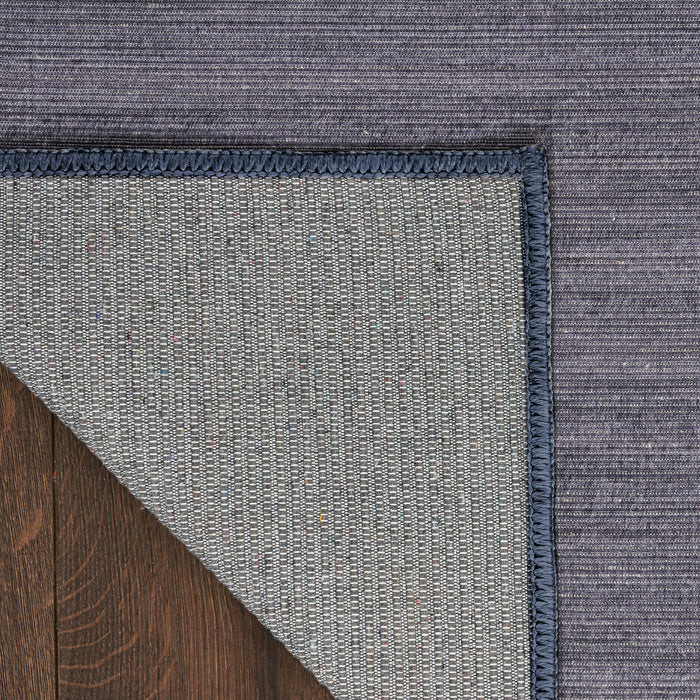 The Rug Corner Nourison Home Nourison Home - Washable Essentials Navy Area Rug WAE01