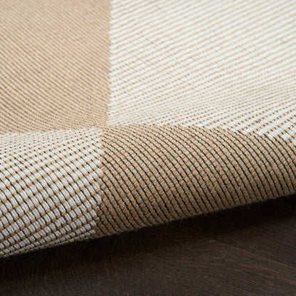 The Rug Corner Nourison Home Nourison Home - Washable Modern Jute Natural/Ivory Area Rug MDJ01