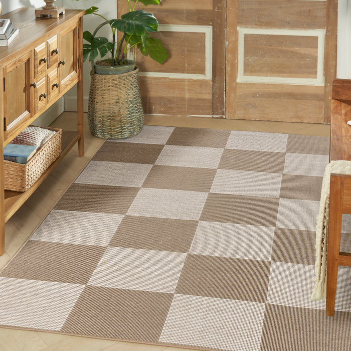 The Rug Corner Nourison Home Nourison Home - Washable Modern Jute Natural/Ivory Area Rug MDJ02