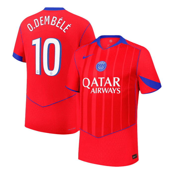 O.DEMBéLé #10 PSG Third Away Authentic Soccer Jersey 2025/26