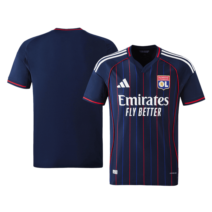 Olympique Lyonnais Away Authentic Soccer Jersey 2025/26