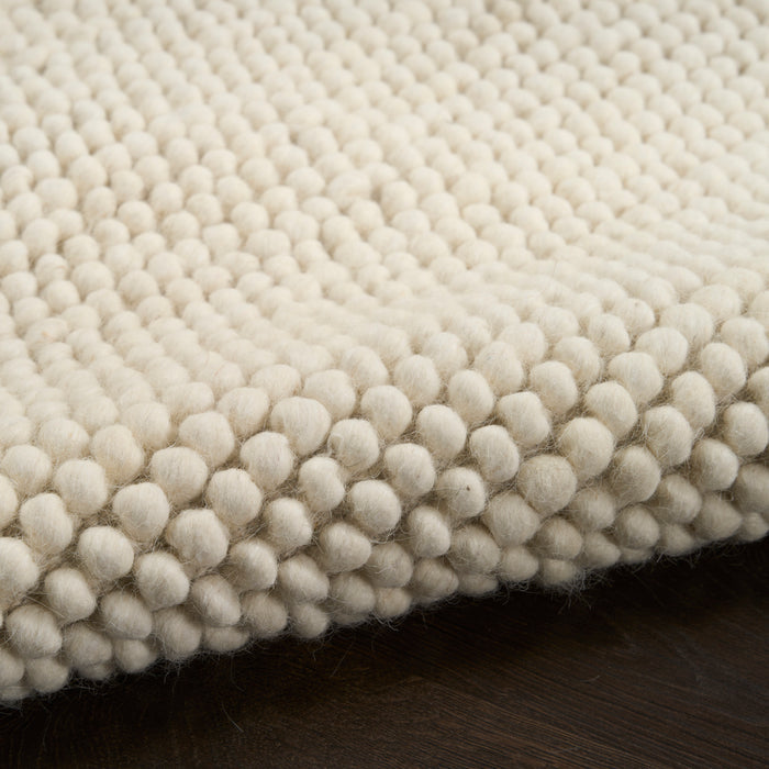 The Rug Corner DKNY Pure Knots KNT01 IVORY Area Rugs