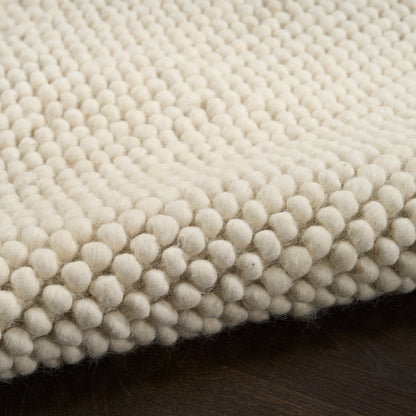 The Rug Corner DKNY Pure Knots KNT01 IVORY Area Rugs