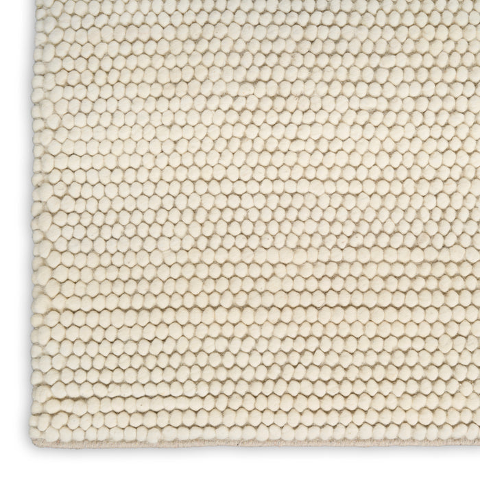 The Rug Corner DKNY Pure Knots KNT01 IVORY Area Rugs