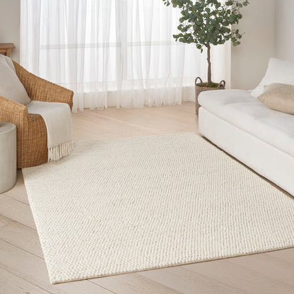 The Rug Corner DKNY Pure Knots KNT01 IVORY Area Rugs