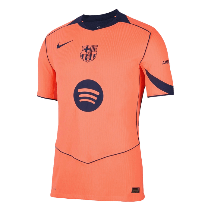 RAPHINHA #11 Barcelona Third Away Authentic Soccer Jersey 2025/26 - UCL