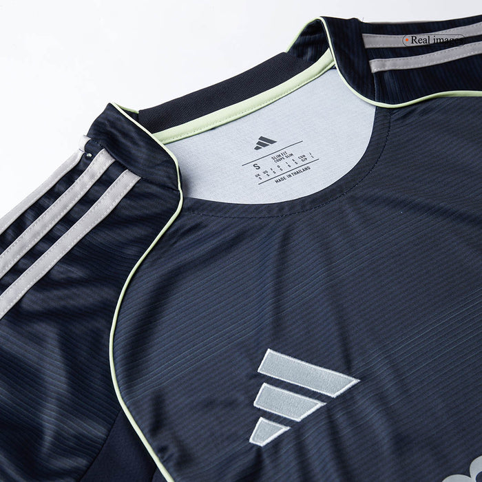 Real Madrid Away Long Sleeve Soccer Jersey 2025/26