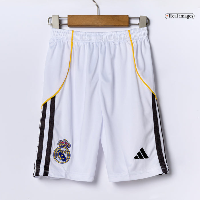Real Madrid Home Kids Soccer Jerseys Full Kit 2025/26