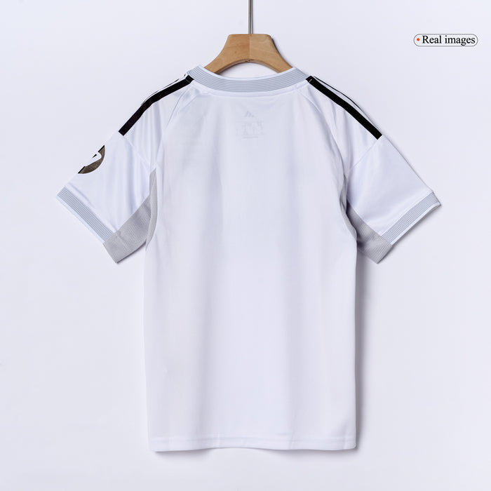 Real Madrid Home Kids Soccer Jerseys Full Kit 2025/26