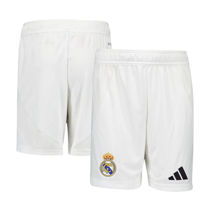 Real Madrid Home Soccer Shorts 2024/25