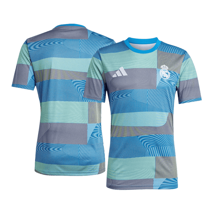 Real Madrid Pre-Match Soccer Jersey 2025/26 Blue