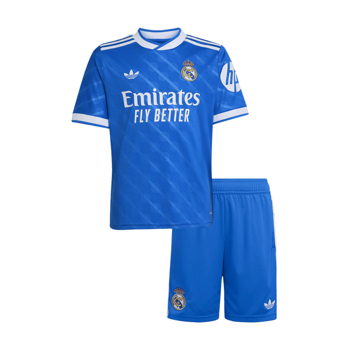 Real Madrid Third Away Kids Soccer Jerseys Kit 2025/26