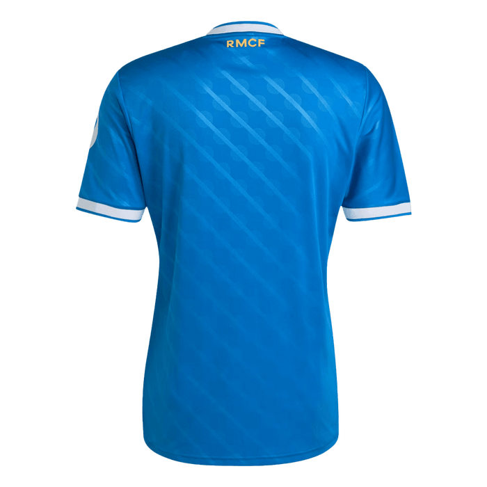 Real Madrid Third Away Soccer Jersey 2025/26 Blue