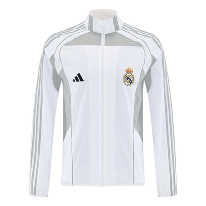 Real Madrid Windbreaker Jacket 2025/26 - White